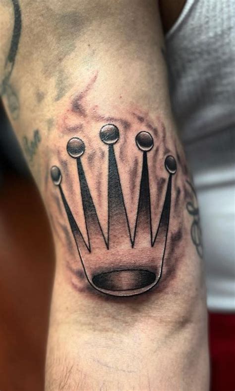 Unique and Stylish Rolex Crown Tattoo Designs 